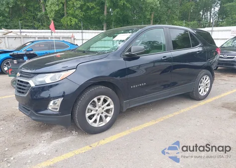 2020 Chevrolet Equinox Awd Ls из США, поврежденный, VIN 3GNAXSEV0LS644781